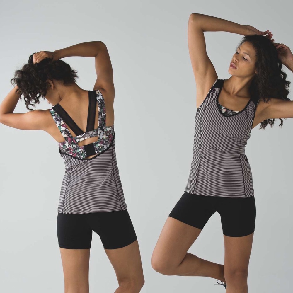 Lululemon Super Sport Tank So Fly Butterfly